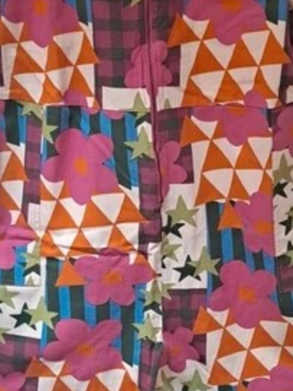 Lucy & Yak Ragan Jumpsuit Young at Heart Print UK 24 NW.US 20 NWOT - Picture 9 of 10
